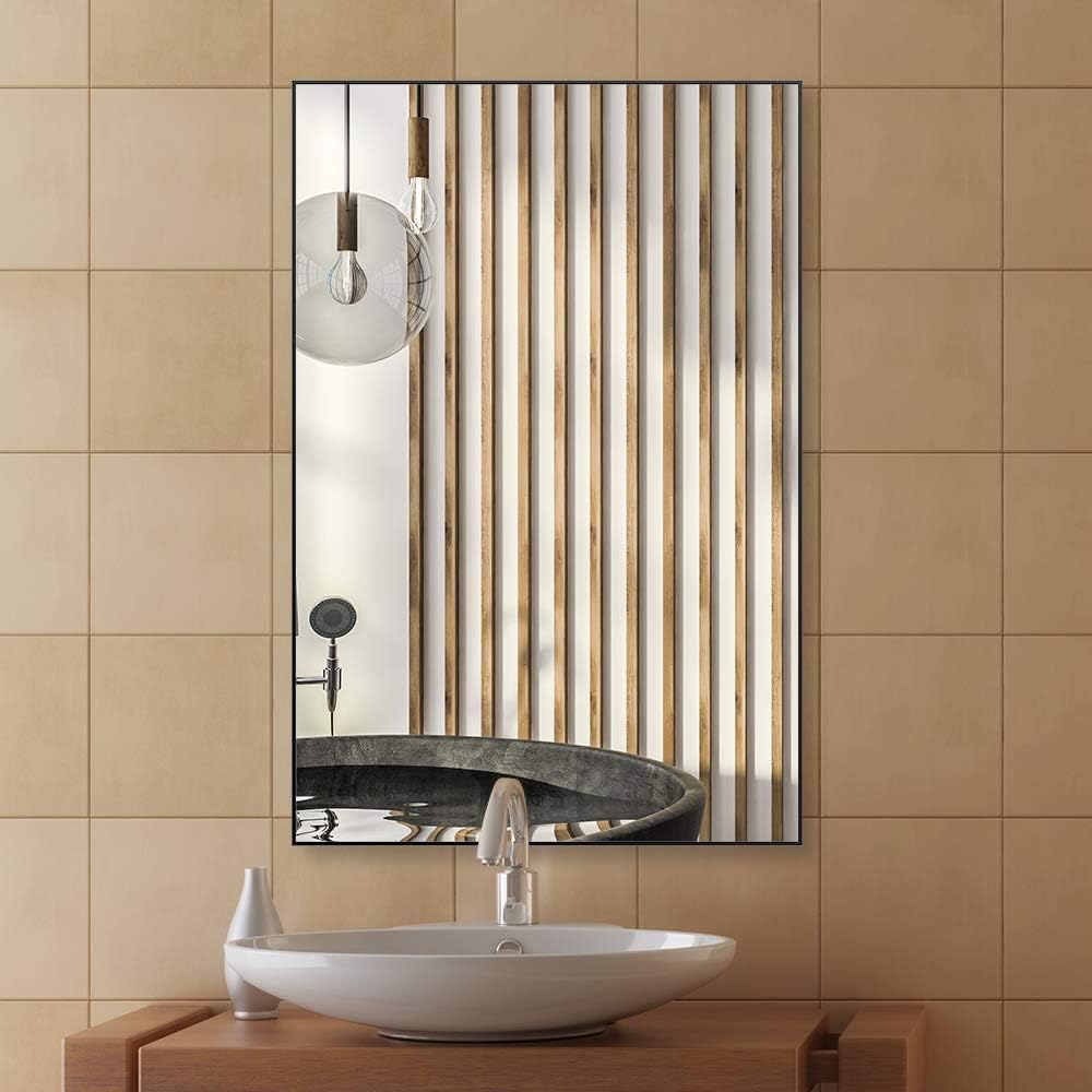 Large Modern Wall Mirror (30 x 22) Y49032