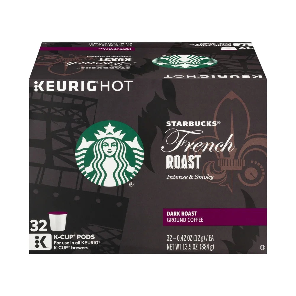 32 CT Dark Roast Ground Coffee K-Cup Pods Y289542