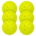 6 Pack Regulation Size Outdoor Pickleballs Q15973