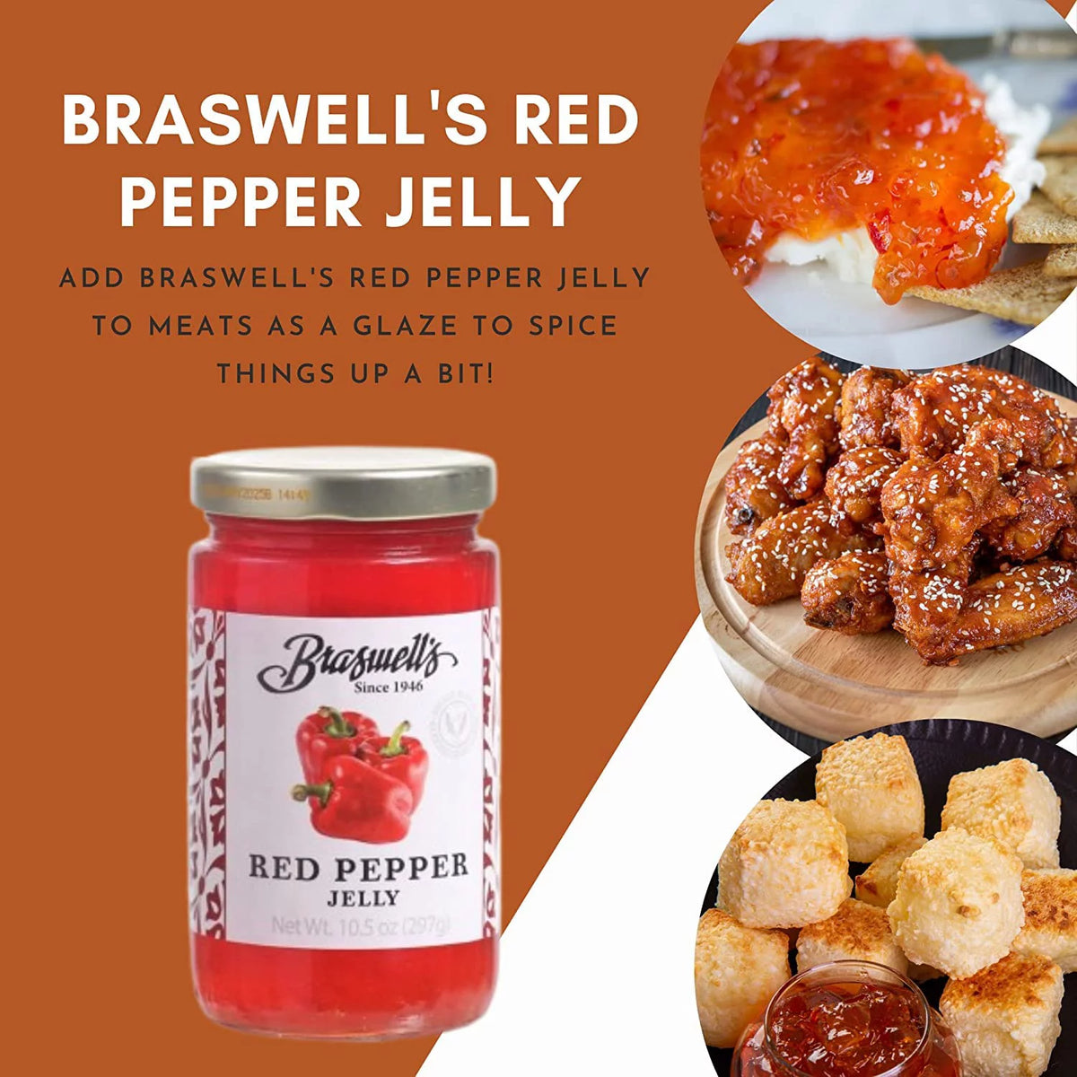 Red Pepper Jelly 10.5 Ounce Pack of 12 E24731