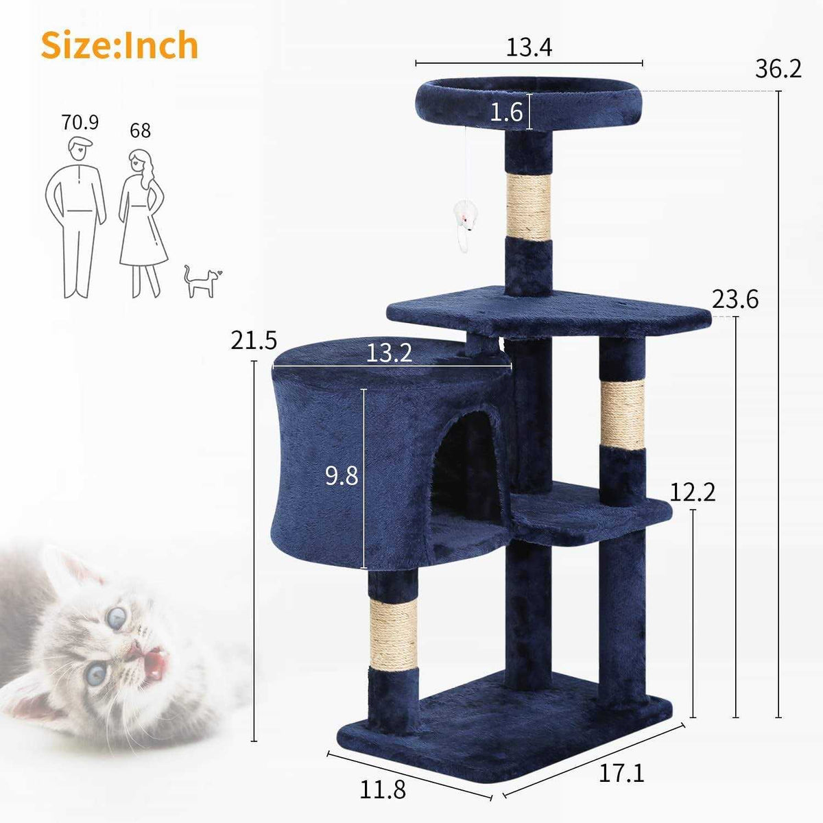 36 Cat Tree D58119