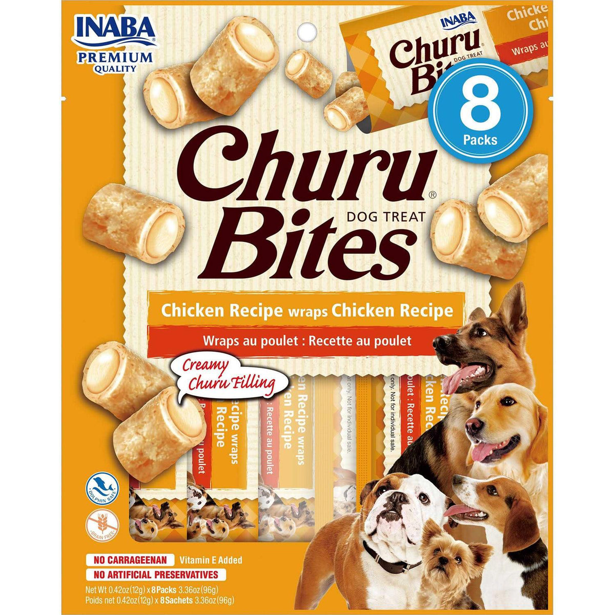Chicken Recipe Dog Treat Wraps T374118