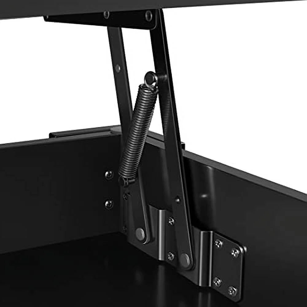 Lift Top Coffee Table with Hidden Compartment Grey B298