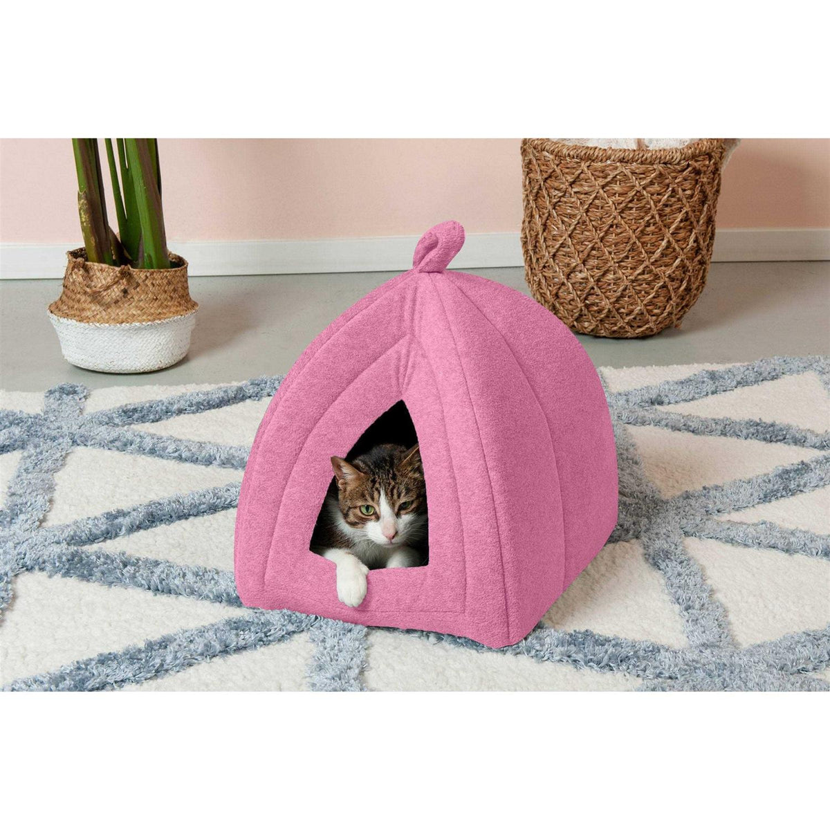 Fleece Pet Bed Tent E719