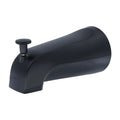 Matte Black Tub Spout with Diverter J468201
