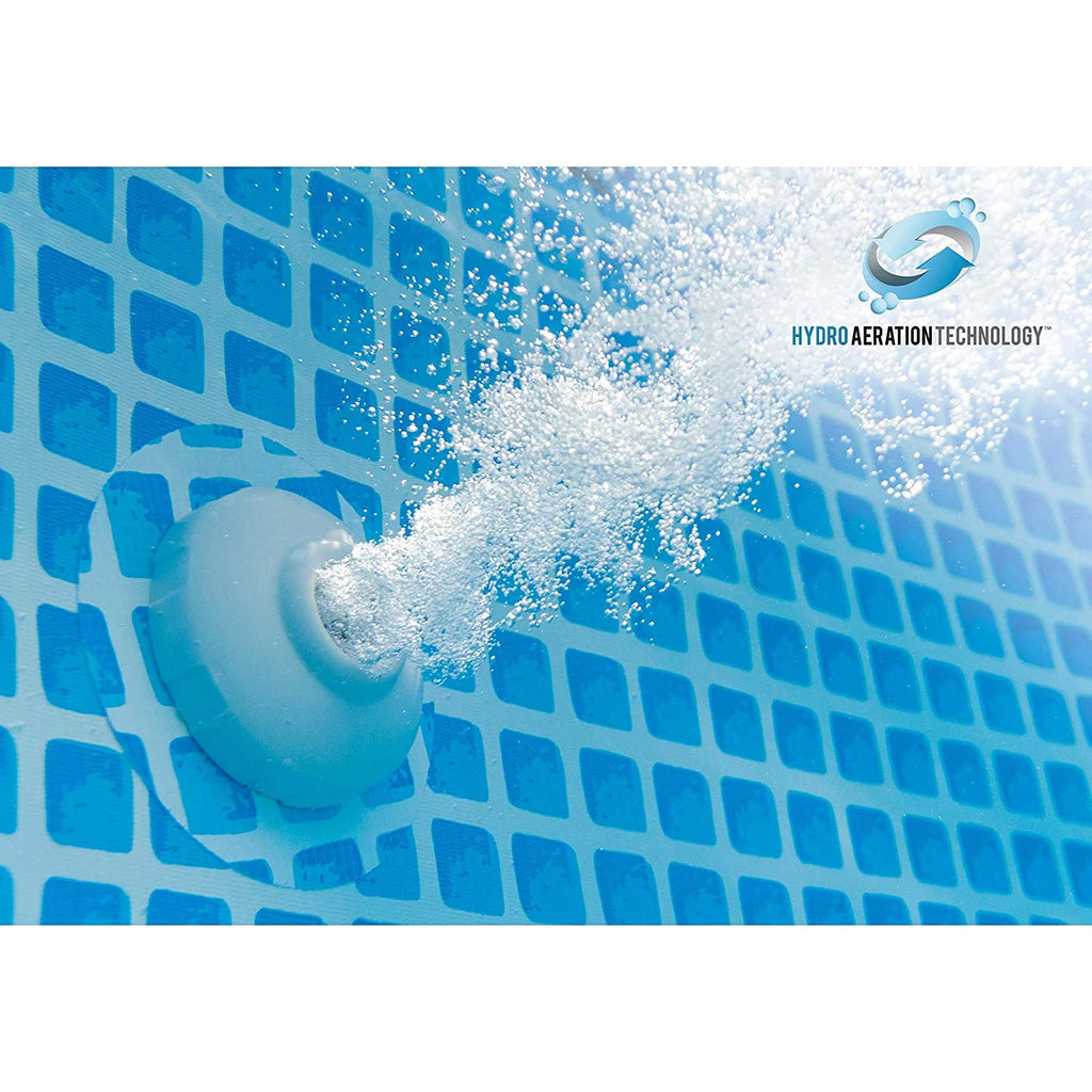 14 Foot x 42 Inch Above Ground Swimming Pool Set with Filter A472