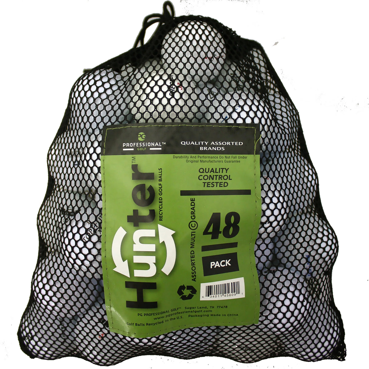 White 48 Pack Golf Balls K11037