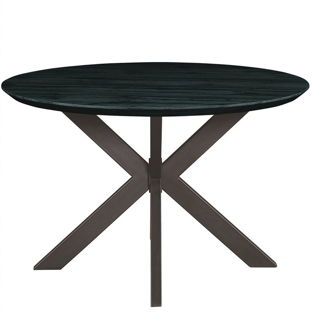 5-pc Dining Set with Plastic Chairs & Round Table U36064