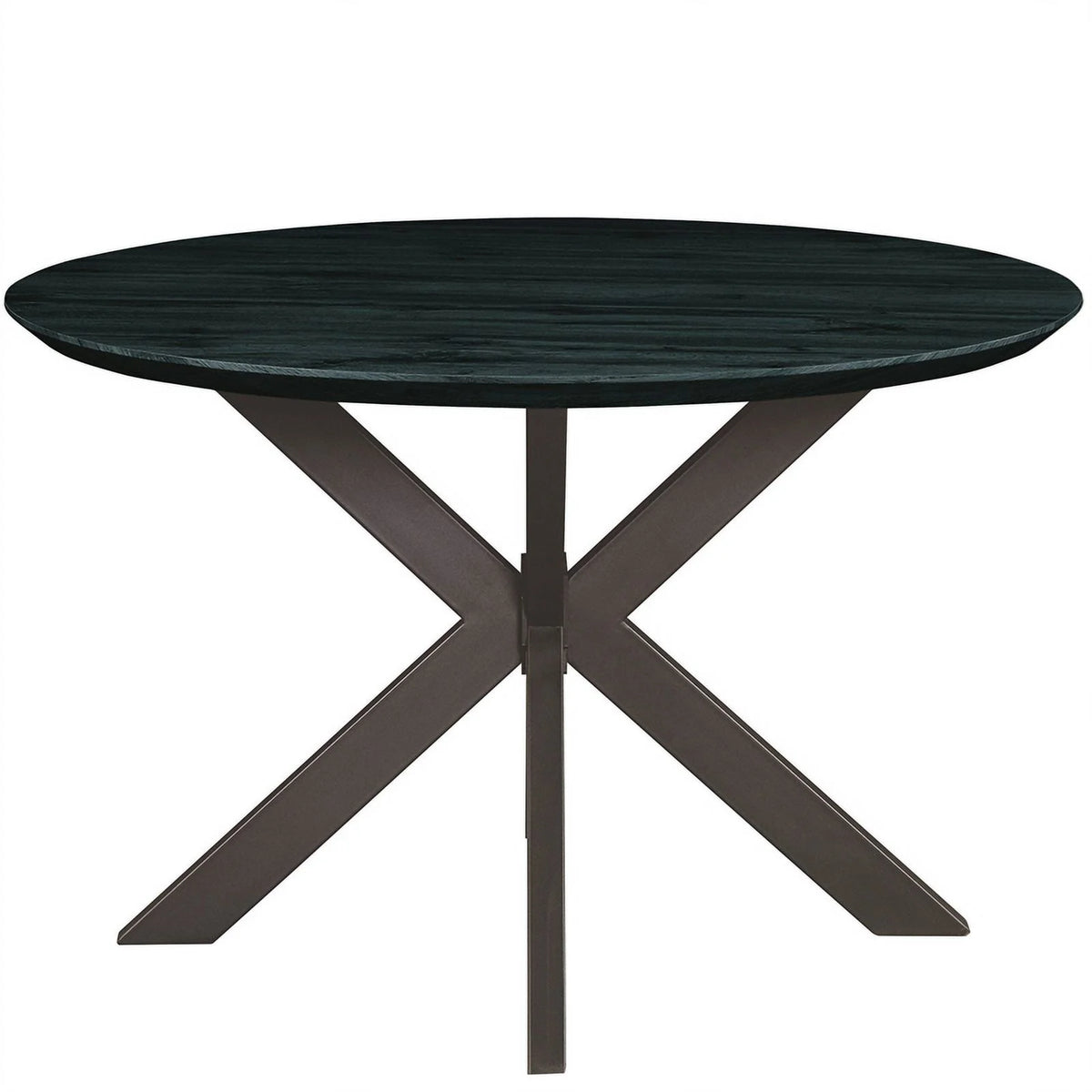 5-pc Dining Set with Plastic Chairs & Round Table U36064