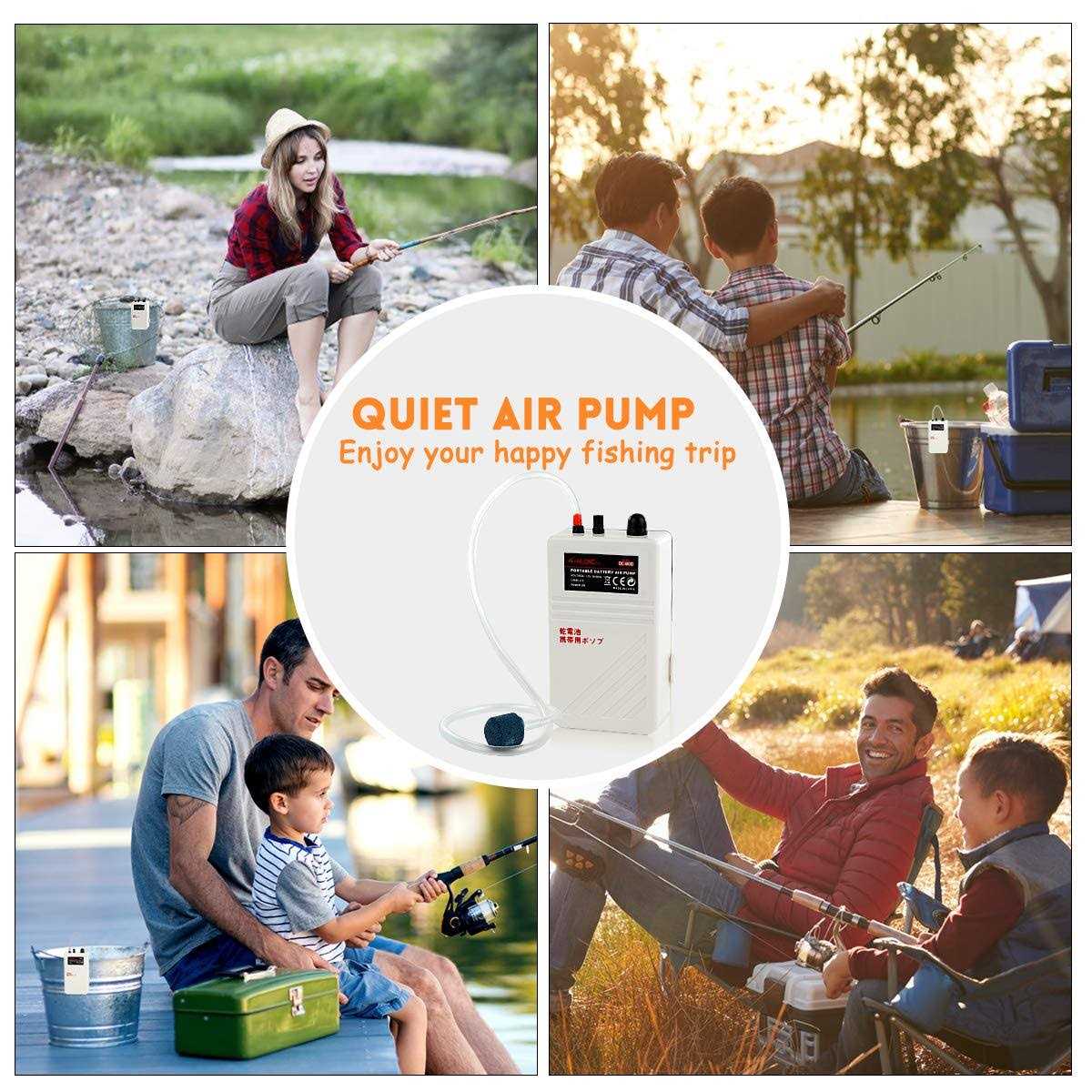 Battery Aquarium Air Pump D337