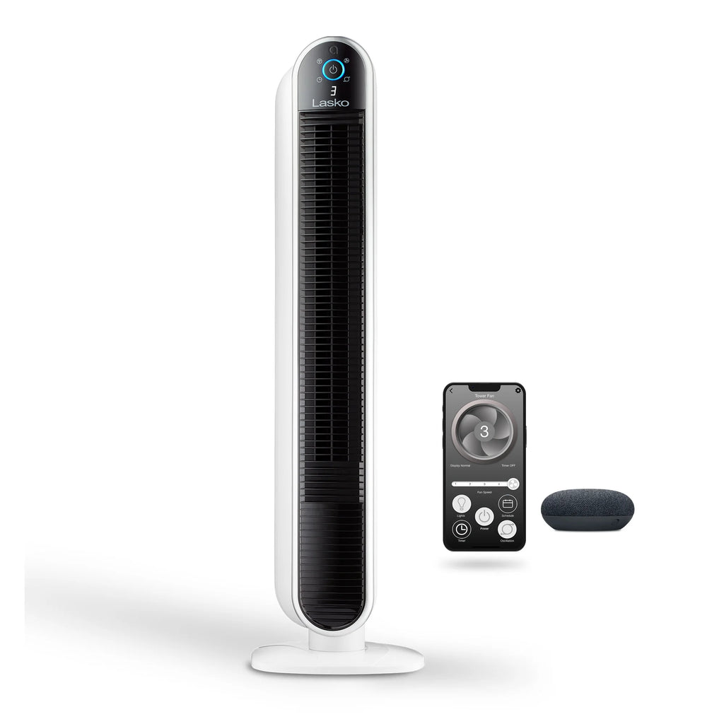 40 Smart Tower Fan Wi-Fi Connected 5 Speeds N603395