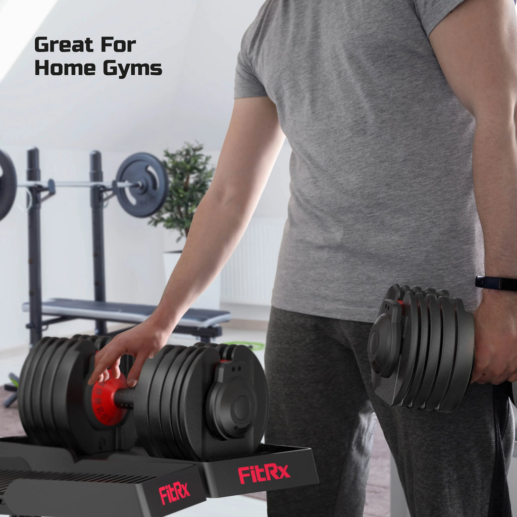Adjustable Dumbbell 5-52.5 lbs Black N11780