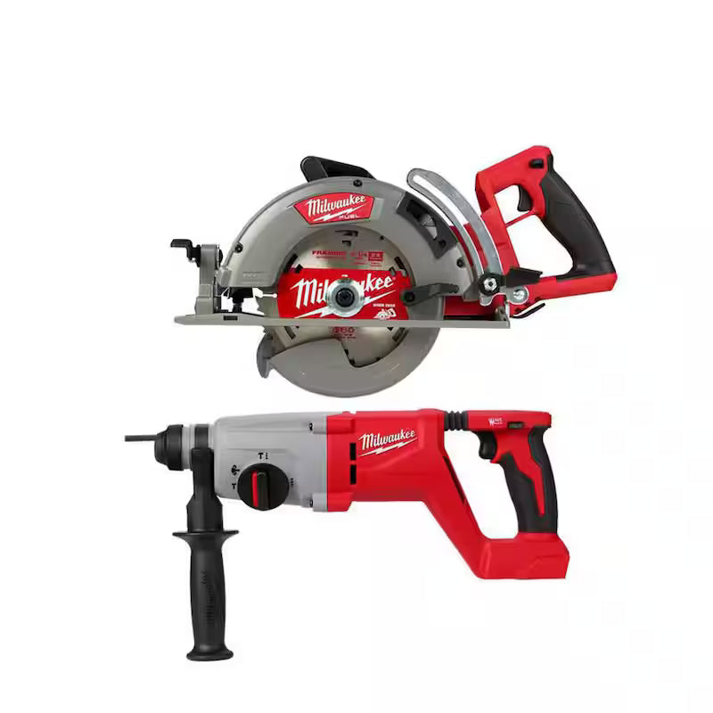 18V Cordless 7-1/4 in. Circular Saw and SDS Plus Rotary Hammer K73554