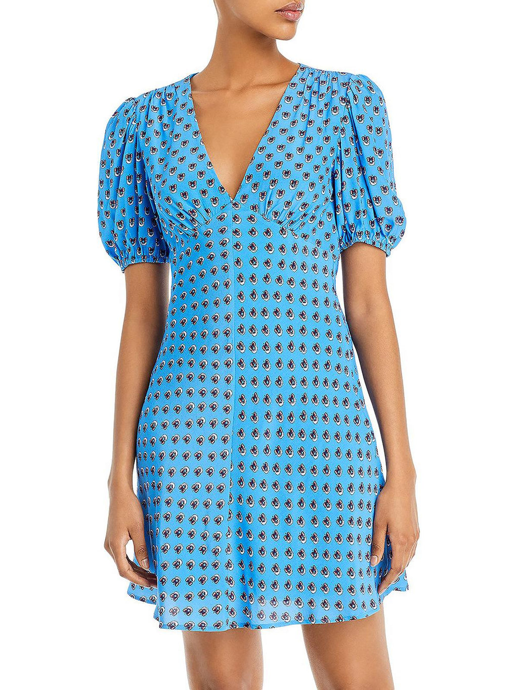 Mini Sundress Puff Sleeve D989430