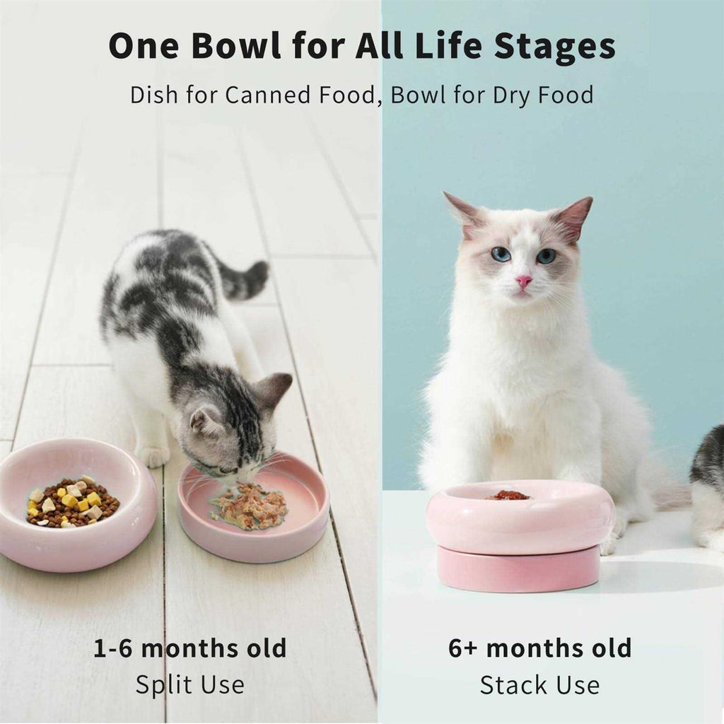 Ceramic Cat Food Bowl D819853