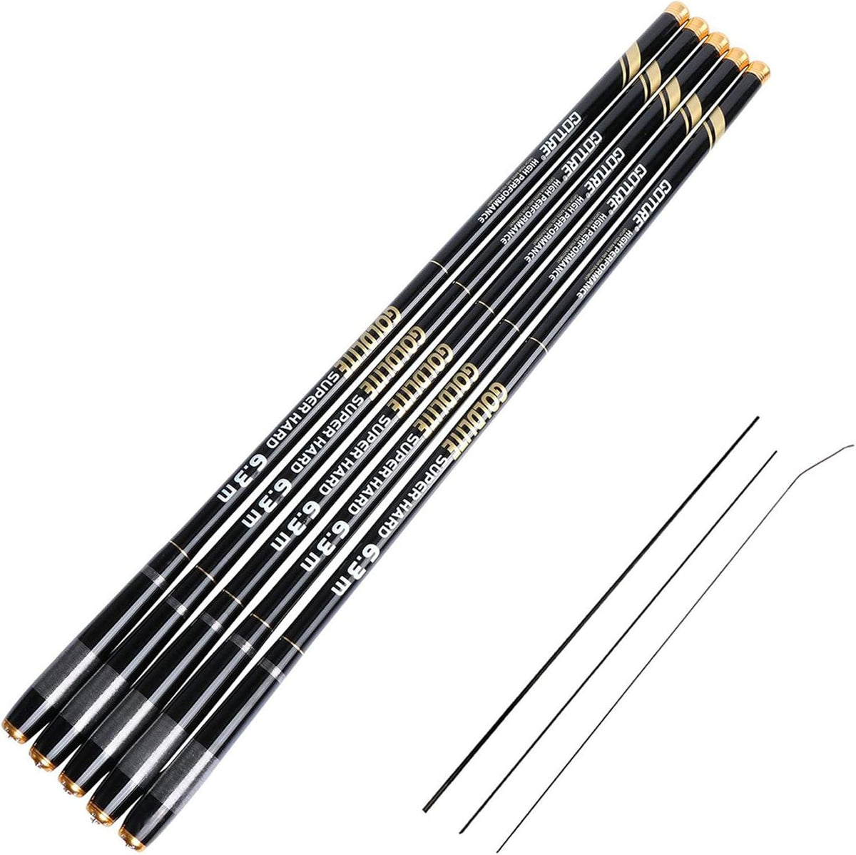 Telescopic Ultralight Carbon Fiber Travel Fishing Rod V14840