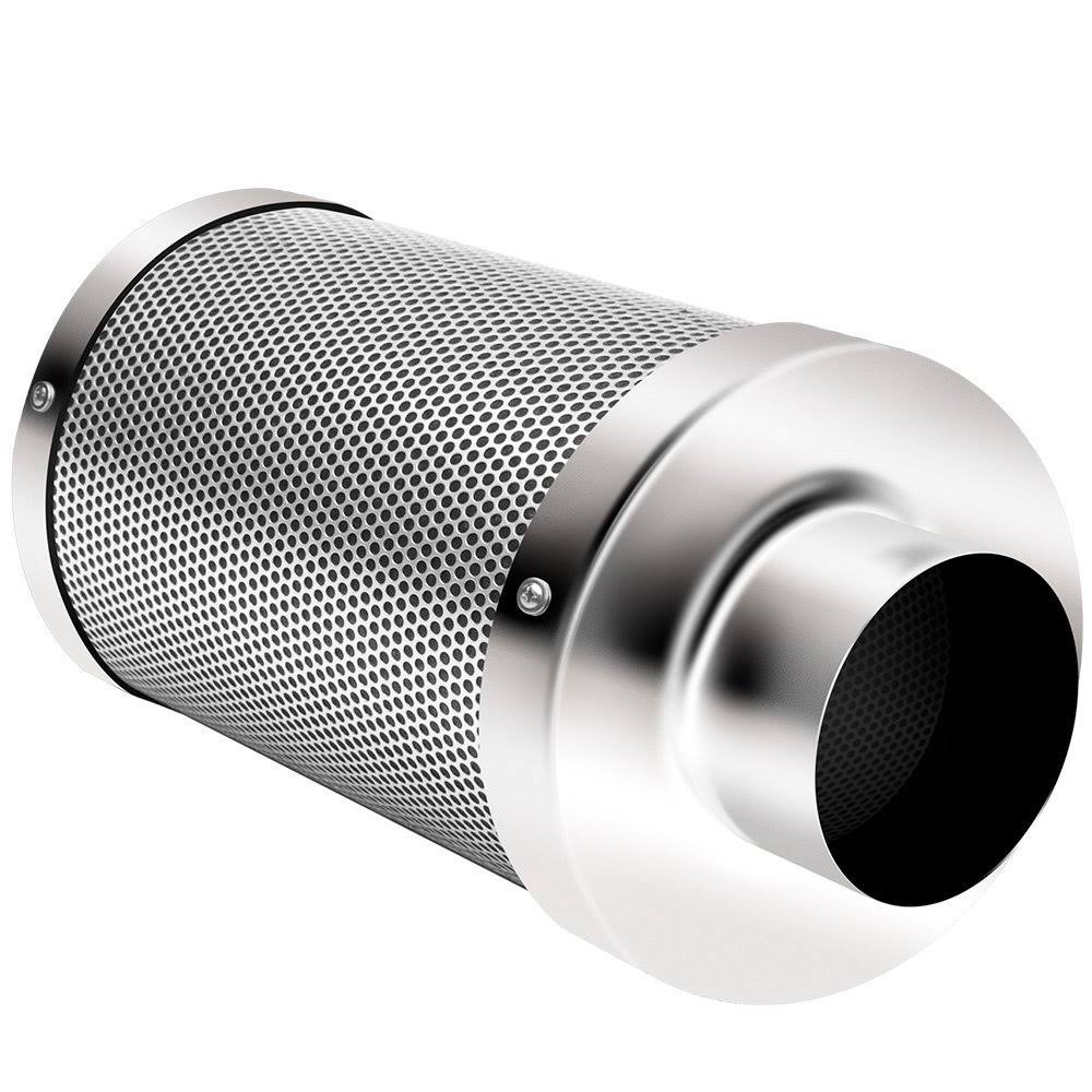 4 inch 190 CFM Inline Fan with Carbon Filter W812