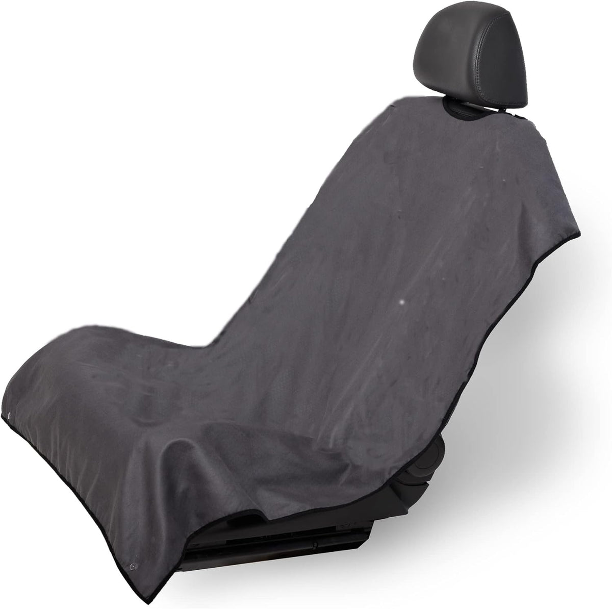 Waterproof Anti-Slip Bucket Car Seat Cover (Black) I218417