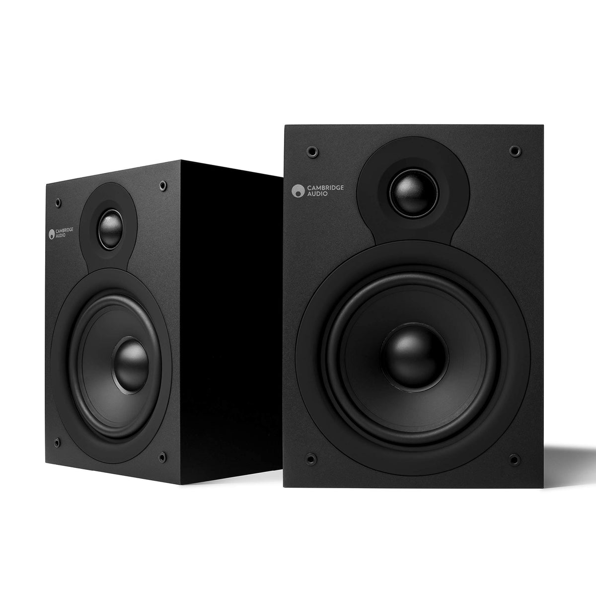 Matte Black Bookshelf Speakers W863