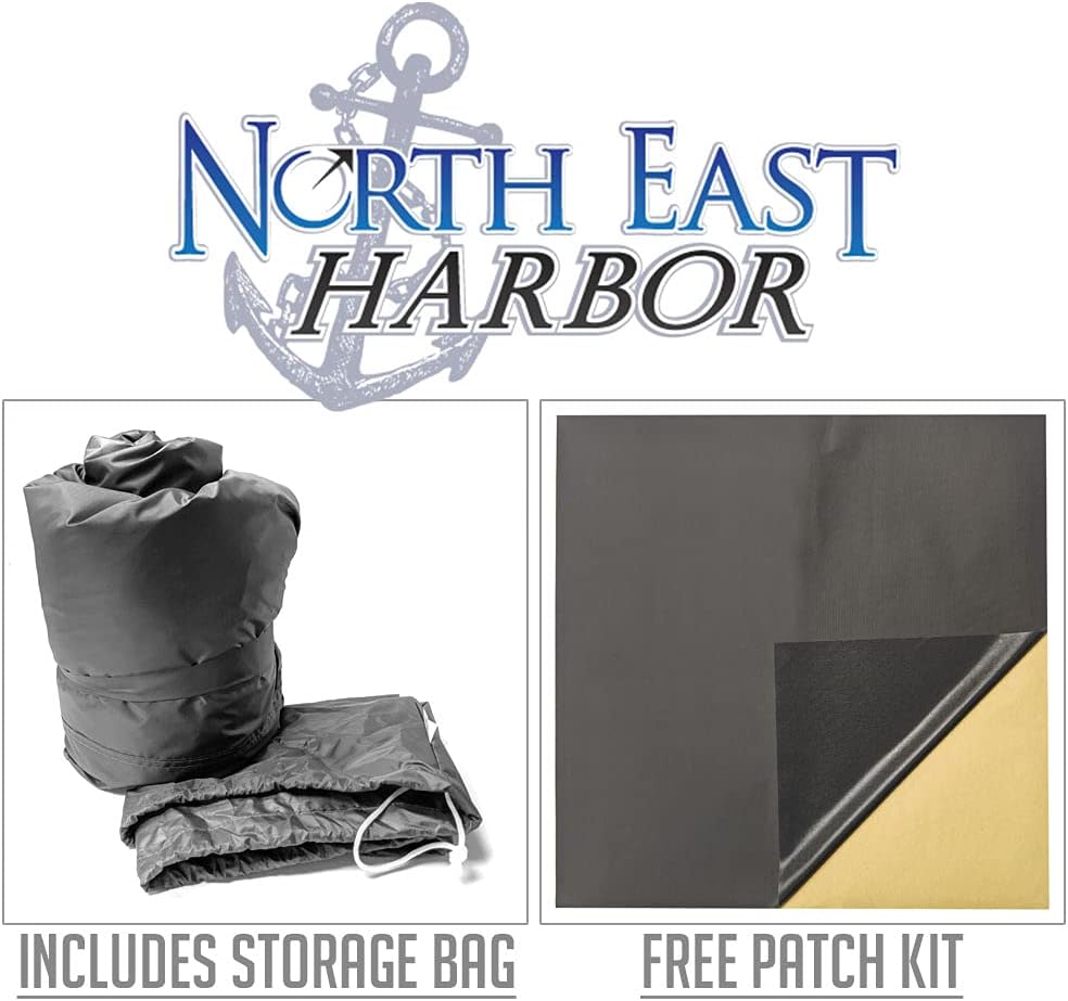 Waterproof RV Cover Fits Length 14'-16' Travel Trailer Camper with Zippered Panels C18210