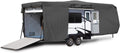 Waterproof RV Cover Fits Length 14'-16' Travel Trailer Camper with Zippered Panels C18210