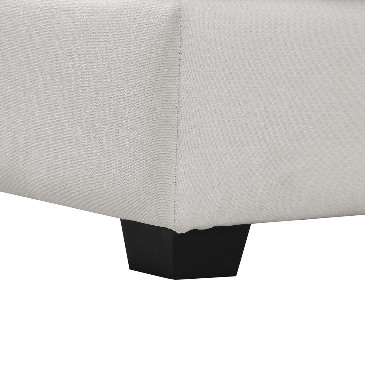 White Convertible L Shaped Sofa O17630
