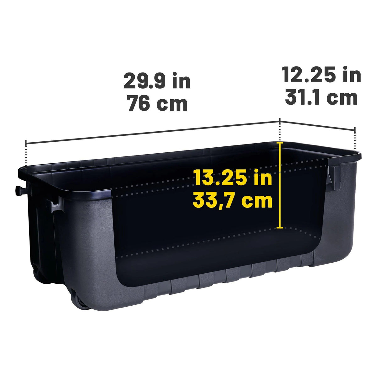 OD Green 27-Gallon Lockable Storage Box N458050