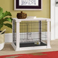 Grey Small Pet Crate End Table K478860