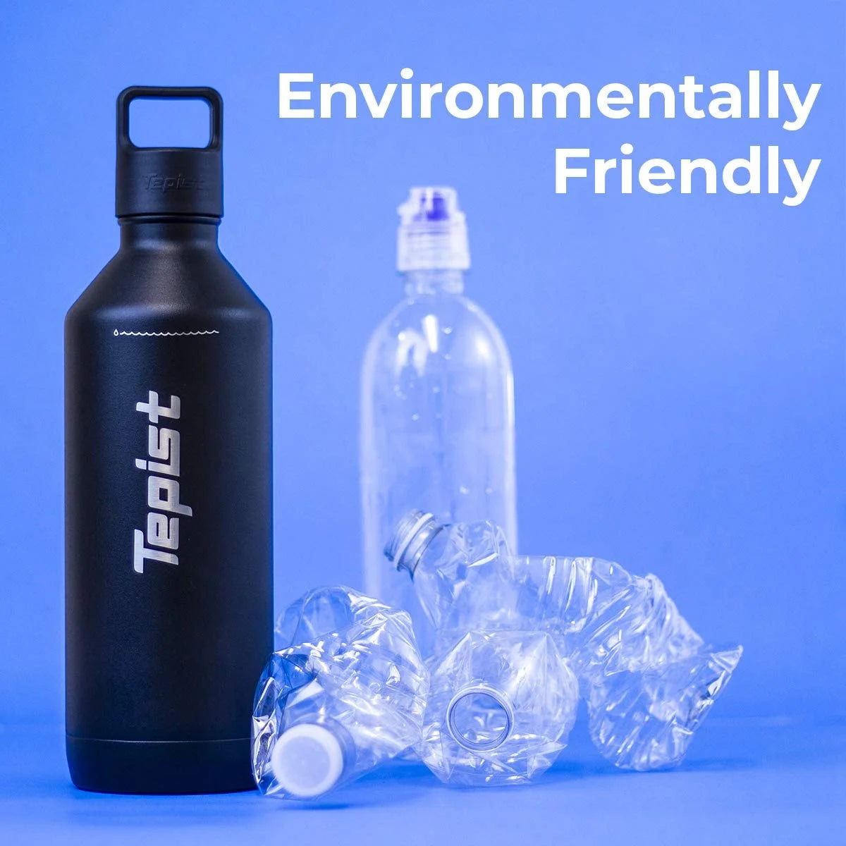 Black 30oz Stainless Steel Vacuum Sealed Water Bottle S180077