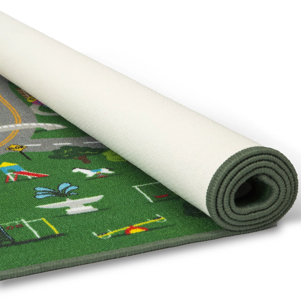 Kids Large Road Map Activity Rug, 54-inch L x 39-inch W V117