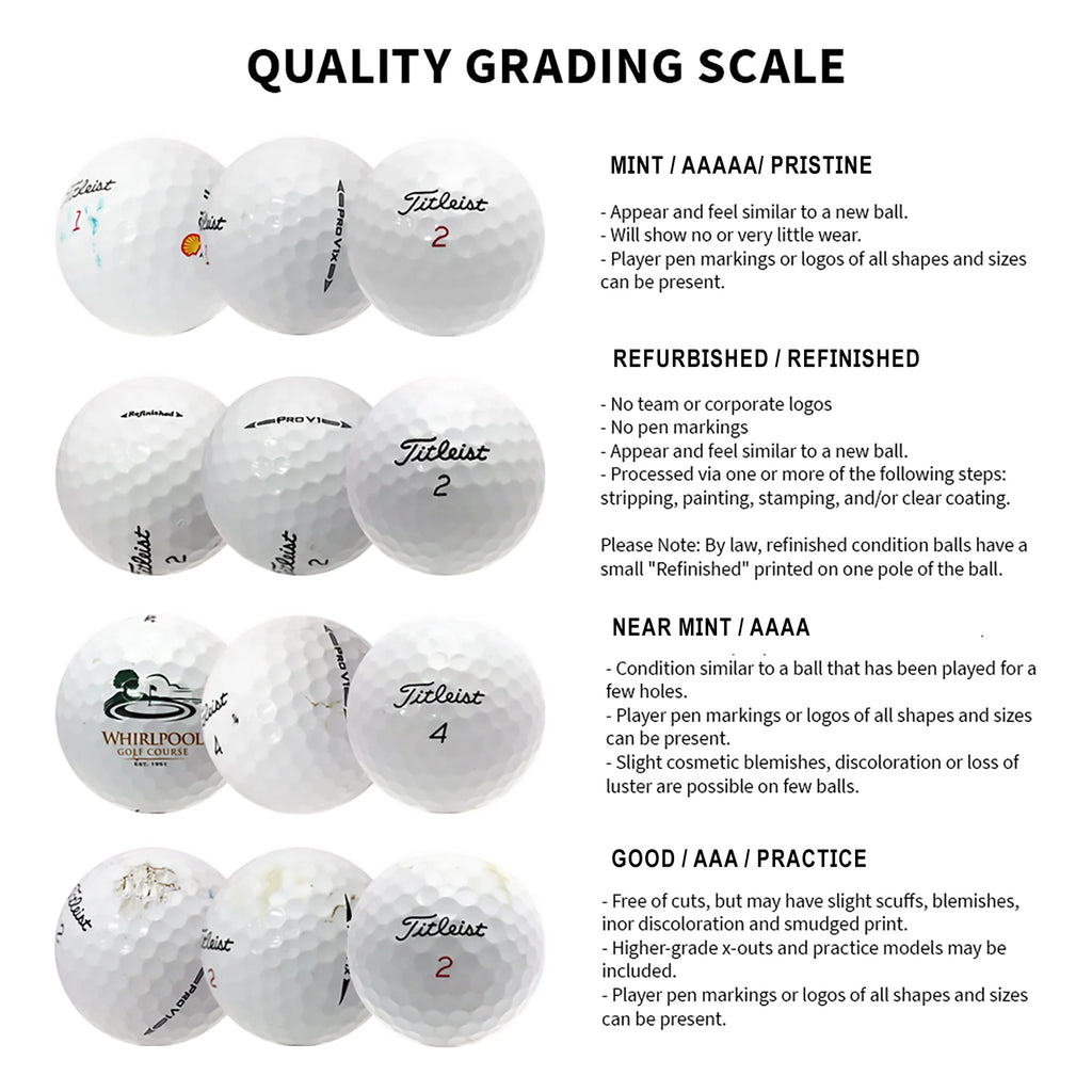 White 48 Pack Golf Balls K11037
