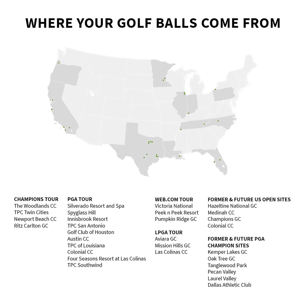 White 48 Pack Golf Balls K11037
