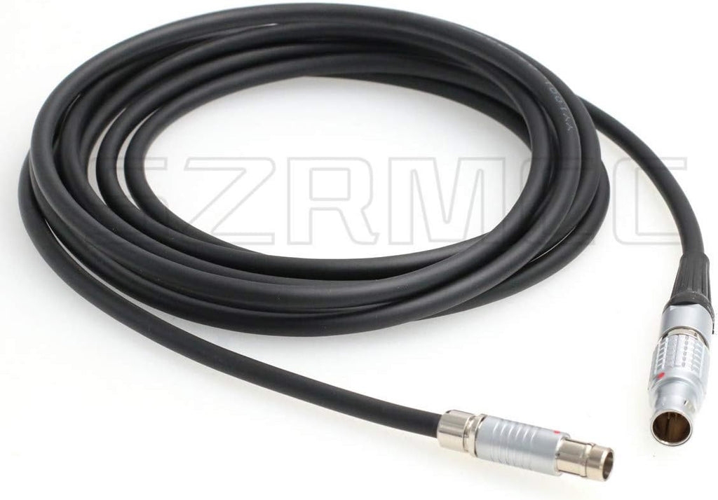 10 Pin to Fischer 3 Pin Run/Stop Power Cable for Camera (Right Angle) Pack of 2 S277390