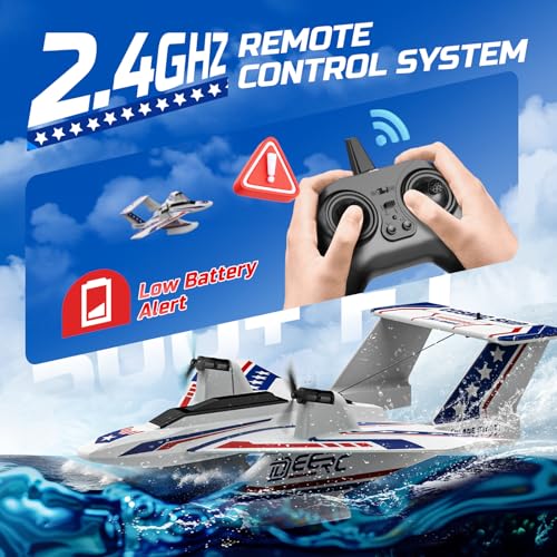 Amphibious Tri-Phibian Aircraft RC Plane with 2 Batteries L729
