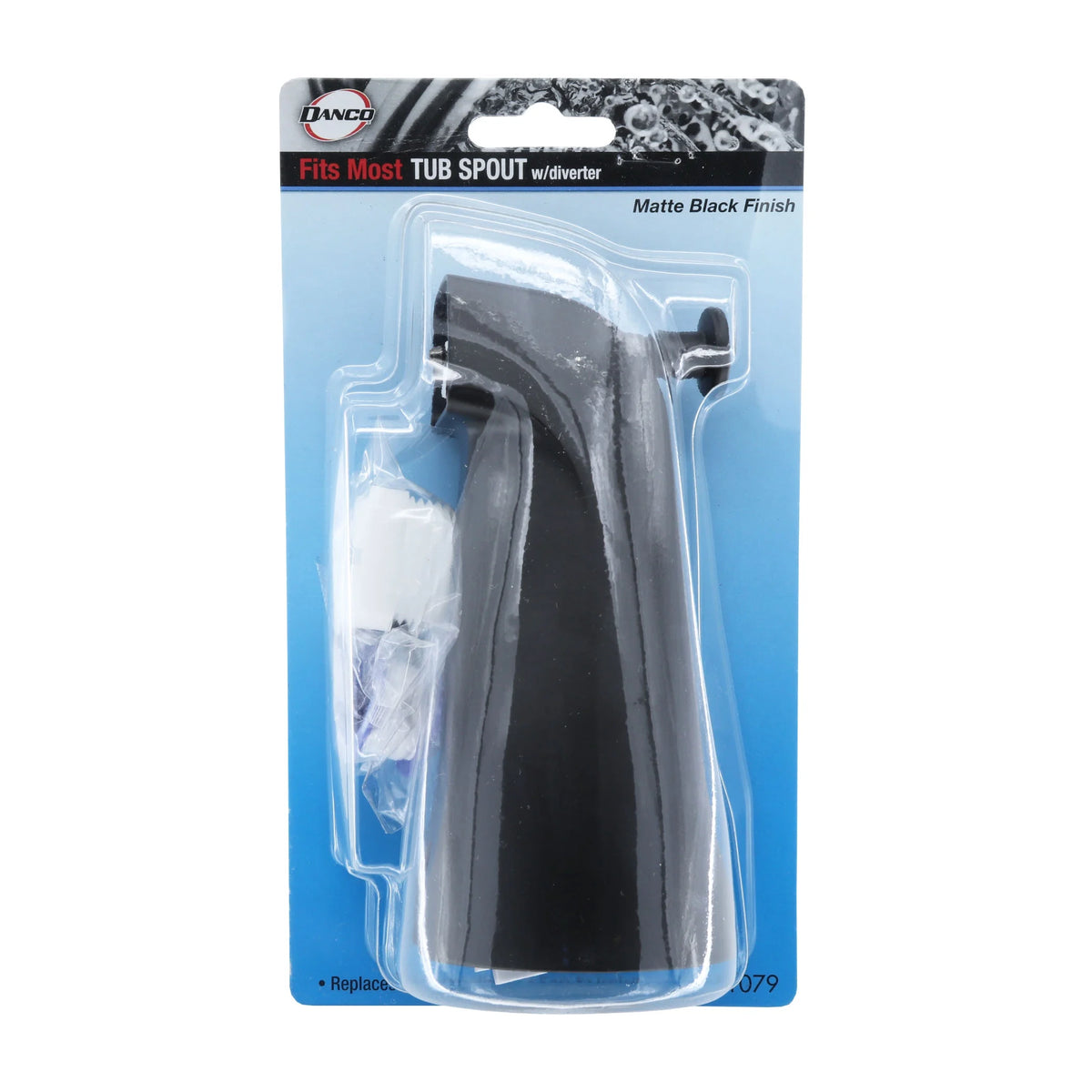 Matte Black Tub Spout with Diverter J468201