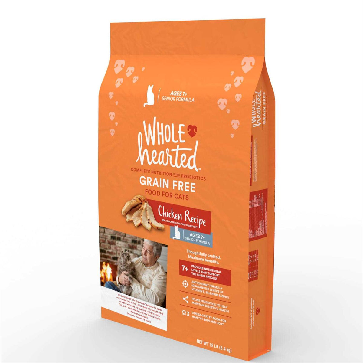 Grain Free Senior Chicken Recipe Dry Cat Food K3690