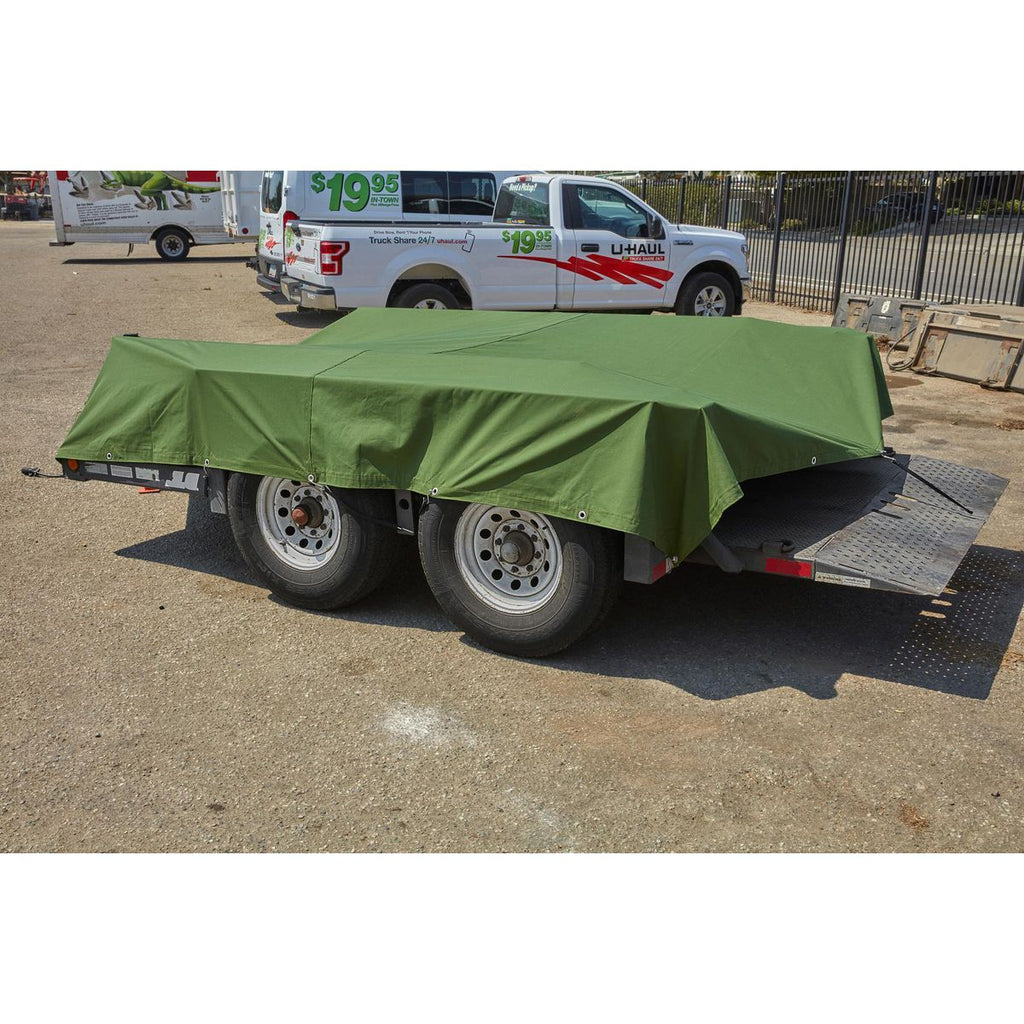 10 ft. x 12 ft. Canvas Tarp W1350