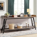 70.9 Inch Industrial Console Table Grey V5388