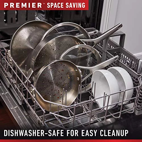 10-Piece Stainless Steel Cookware Set H137594