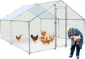 Extra Large Metal Chicken Coop with Cover Y2998