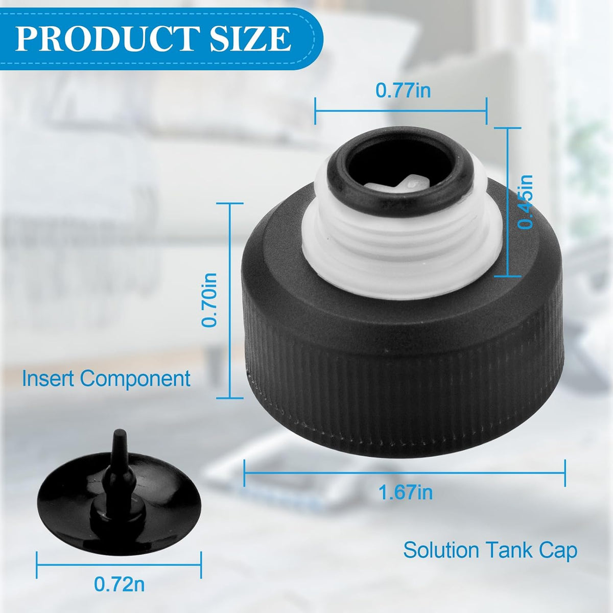 Solution Tank Cap for Hoover Carpet Cleaner S686