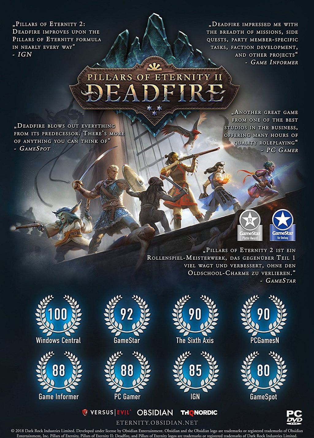 Pillars of Eternity II: Deadfire (PS4) N551179