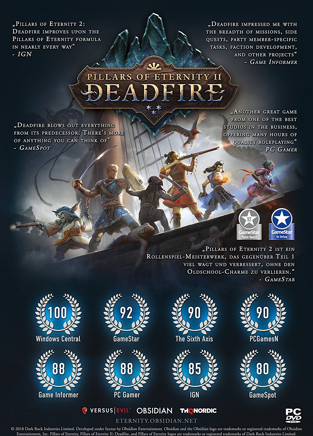 Pillars of Eternity II: Deadfire (PS4) N551179