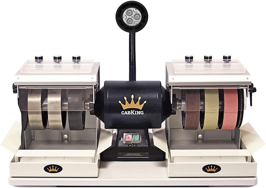 6 Cabbing Machine Lapidary Rock Grinder Polisher D303