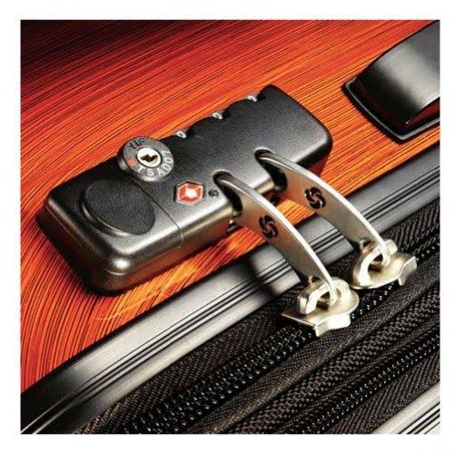 Black Medium Expandable Spinner Suitcase Z77681
