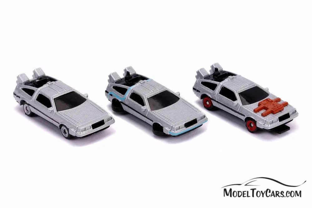 Gray 3-Pack Diecast Model Toy Car T6615