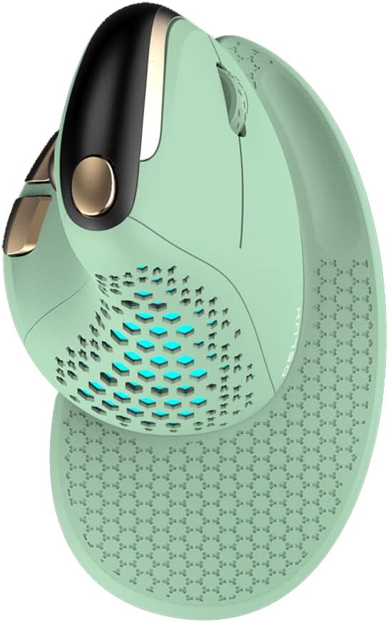 Wireless Ergonomic Vertical Mouse with OLED Screen, 7200DPI, Rechargeable B63519