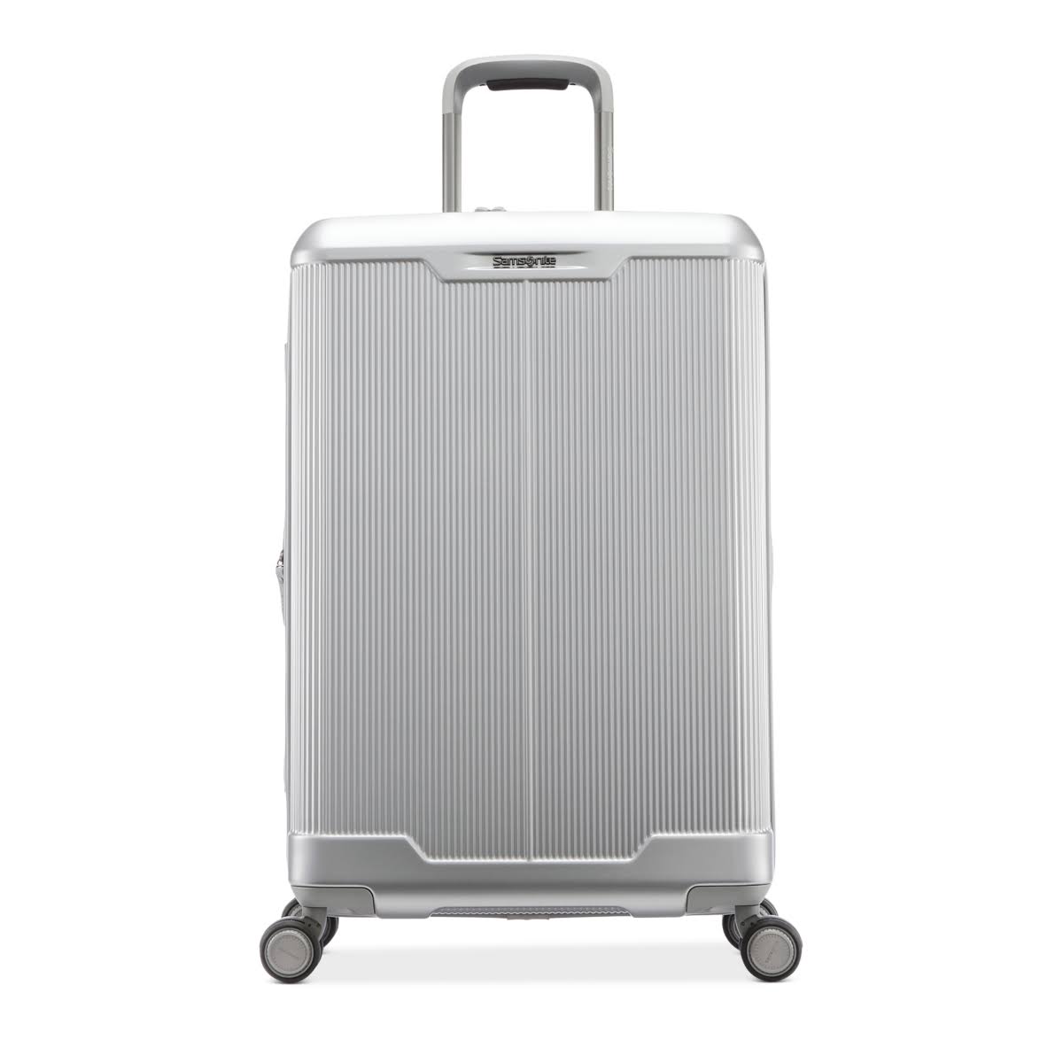 Black Medium Expandable Spinner Suitcase Z77681