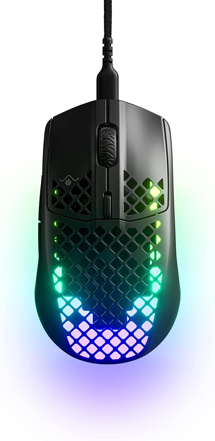 Black Gaming Mouse with 9 Programmable Buttons C448042