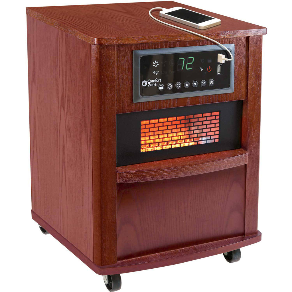 Infrared Quartz Wood Cabinet Heater E78226